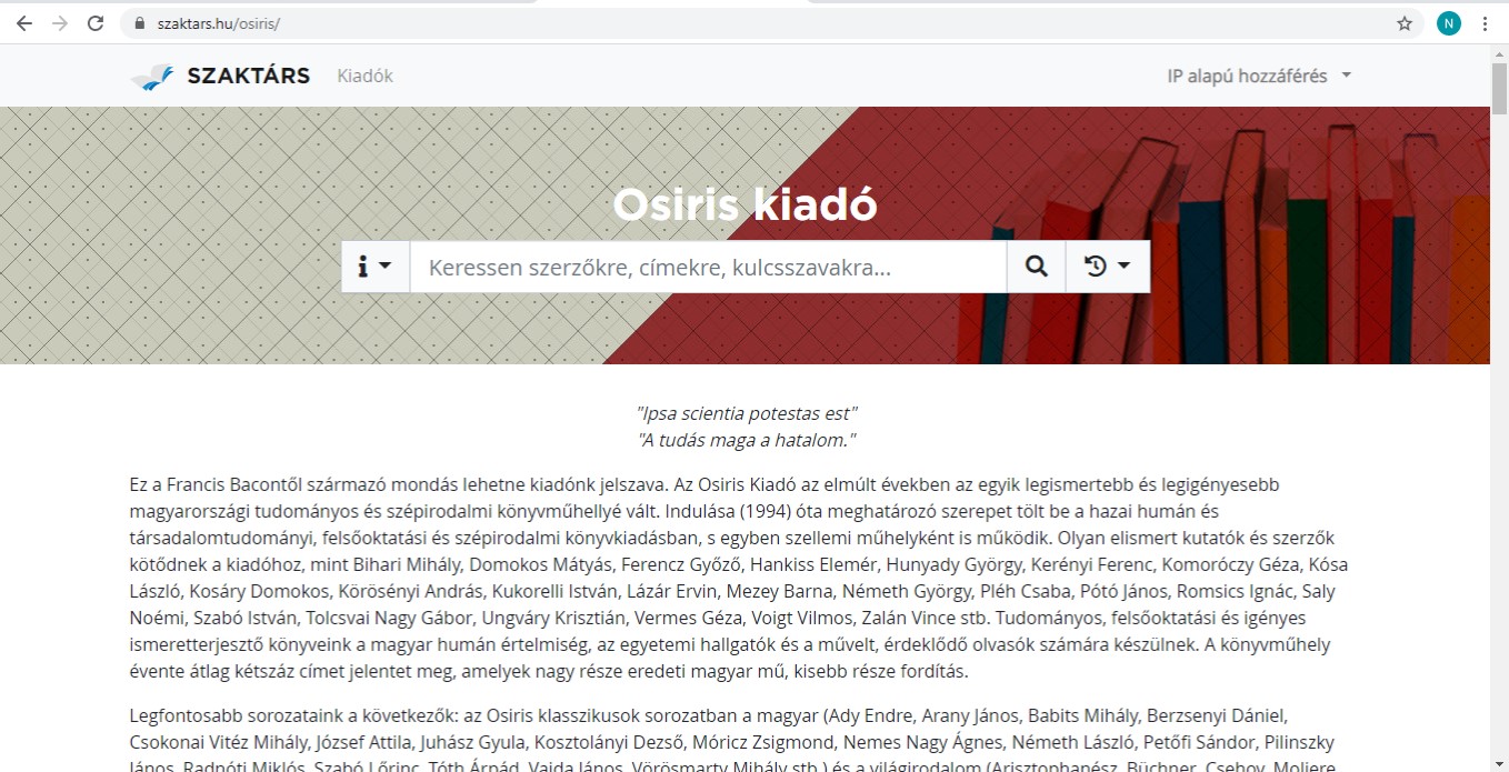 December 1-től két új adatbázis az egyetemen
